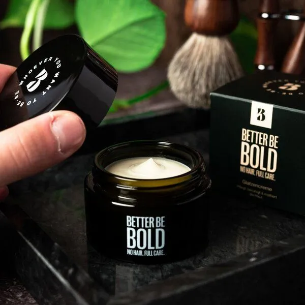 BETTER BE BOLD BETTER BE BOLD – Bio Glatzencreme mit Anti-Shine-Effekt (50 ml) – Produktbild 2 von 4