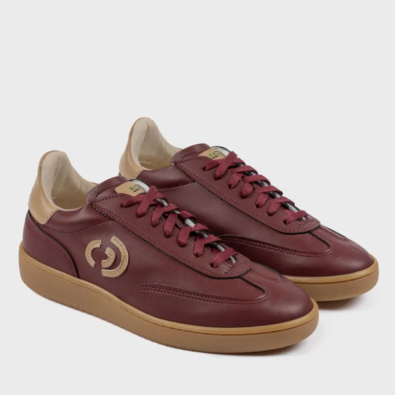 Risorse Future Risorse Future Herren vegan Sneaker Zenit Bordeaux, Rot, – Produktbild 2 von 2