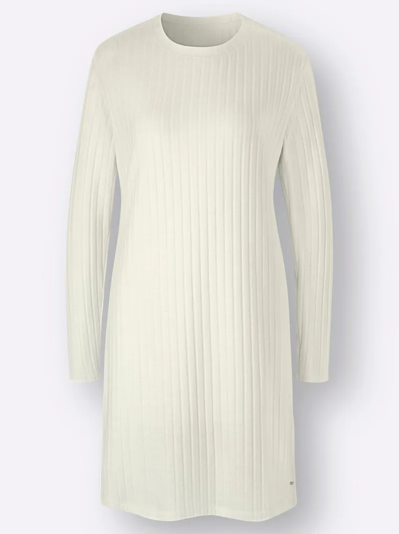 feel good Longshirt ecru, Ecru, – Produktbild 1 von 2