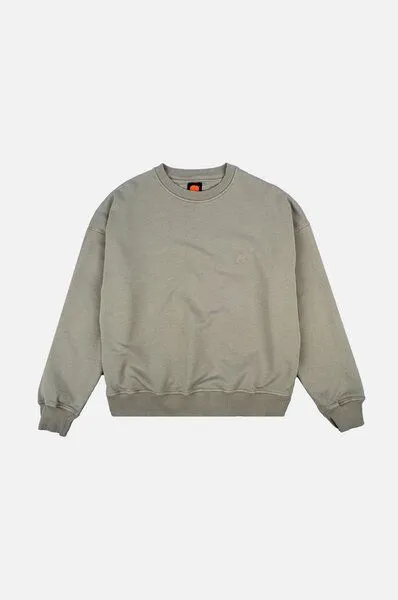 Trendsplant Trendsplant Women's Essential Garment Heavyweight Oversized Sweatshirt Dried Sage, Grau, – Produktbild 2 von 4