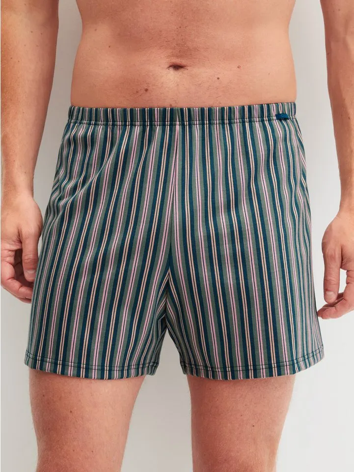CALIDA CALIDA Boxershorts Prints ohne Eingriff, lockere Passform, in Single-Jersey Qualität, Lila, – Produktbild 1 von 5