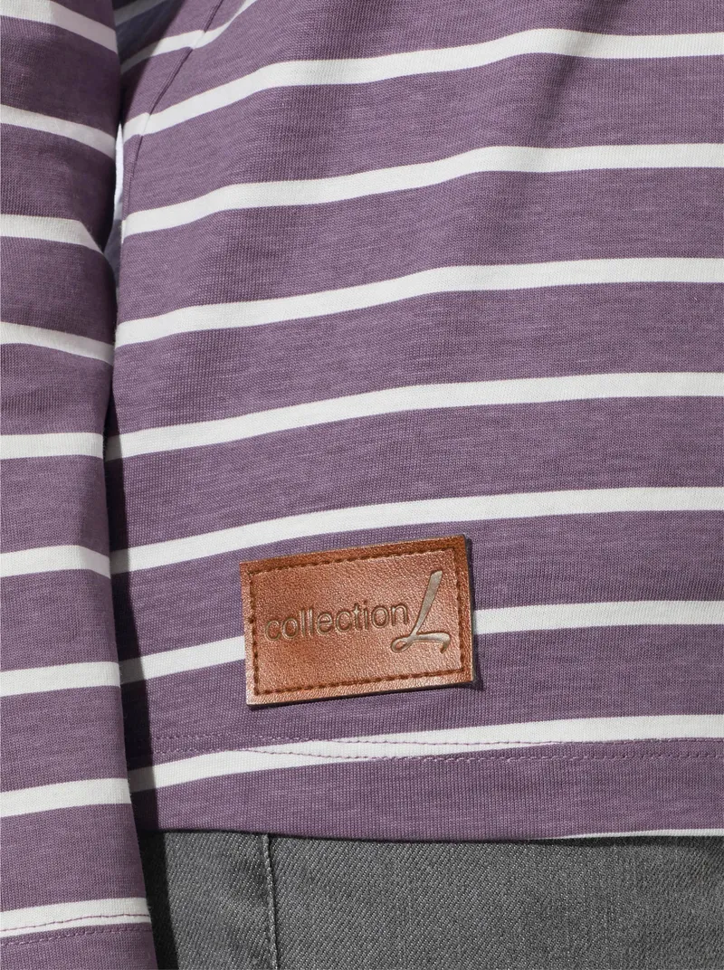 Witt Ringelshirt feige-ecru-geringelt, Feige-ecru-geringelt, – Produktbild 1 von 2