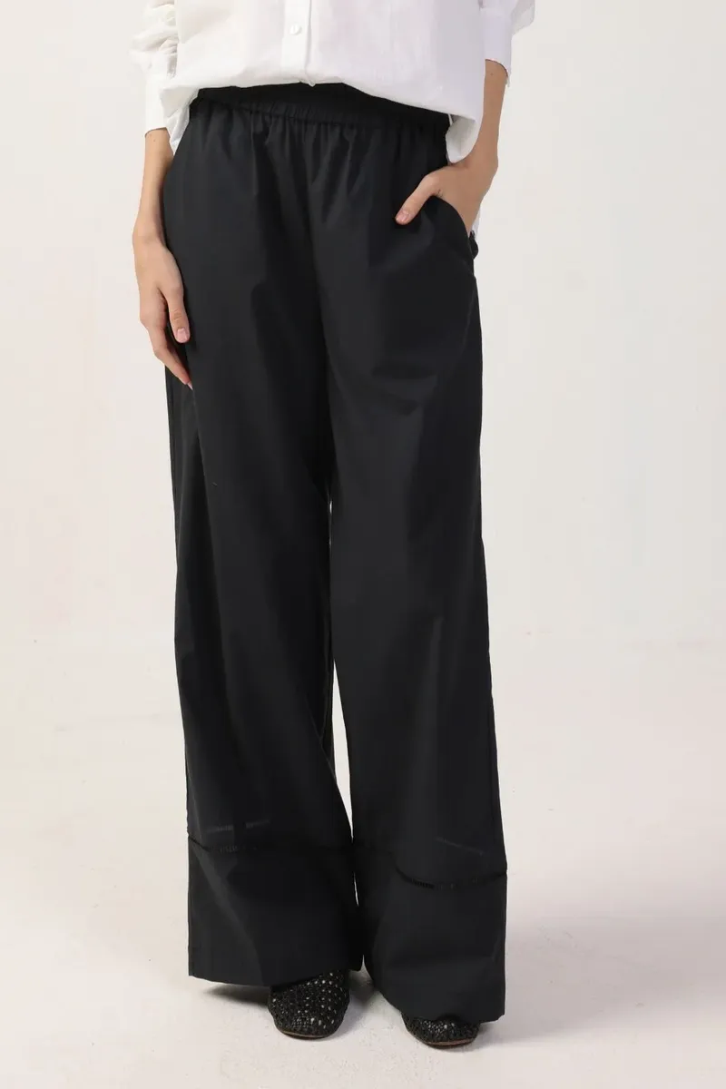 Neu Nomads Neu Nomads Damen vegan Hose Dina Schwarz, Schwarz, – Produktbild 2 von 2