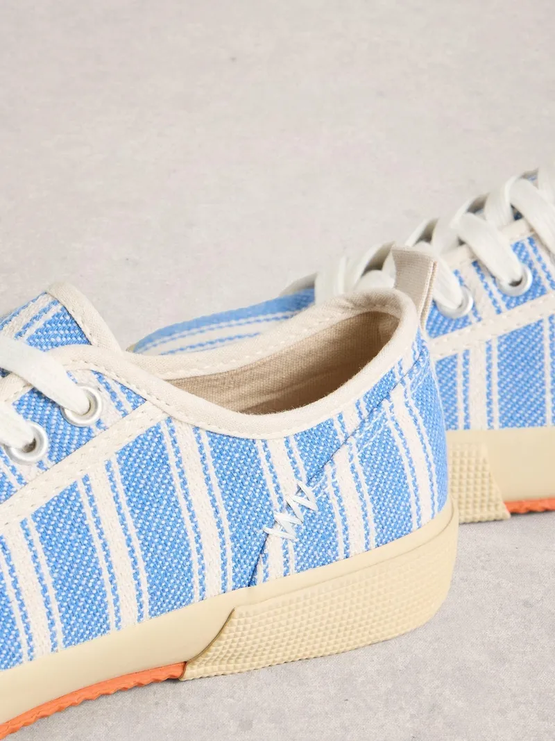 White Stuff Stoffsneaker Pippa - 41, Blau multi, – Produktbild 3 von 4