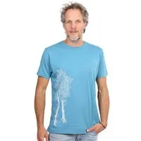 Life Tree Life-Tree Fairwear Bambus Shirt Men Petrol Blue Birke – Produktbild 1 von 1