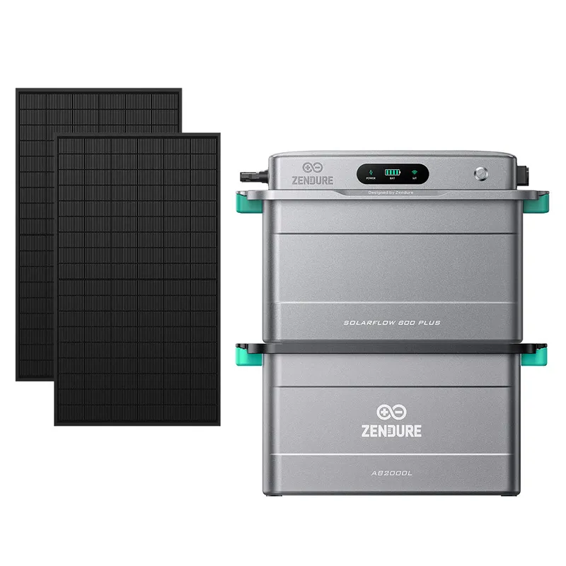Zendure Deutschland Zendure SolarFlow 800 Plus: Balkonkraftwerk-Speicher mit top Preis-Leistung, SolarFlow 800 Plus / 1*AB2000L (1.92 kWh) / 2*515W Bifaziale (1339Wp Max) – Produktbild 1 von 1
