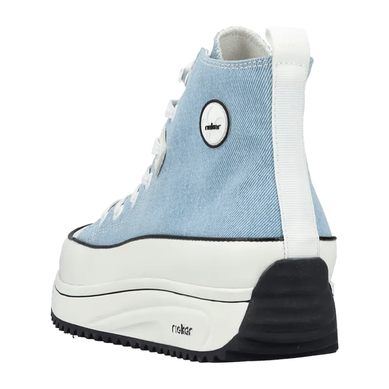 Rieker Rieker 90010-10 für Damen, blau, Größe 42 EU, Blau, – Produktbild 3 von 6