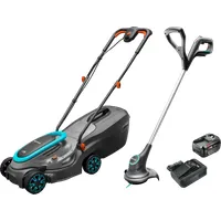 Gardena GARDENA PowerMax 32/18V P4A Solo + SmallCut 23/18V P4A Solo + Bosch Starterset 18V 4,0 Ah – Produktbild 1 von 1