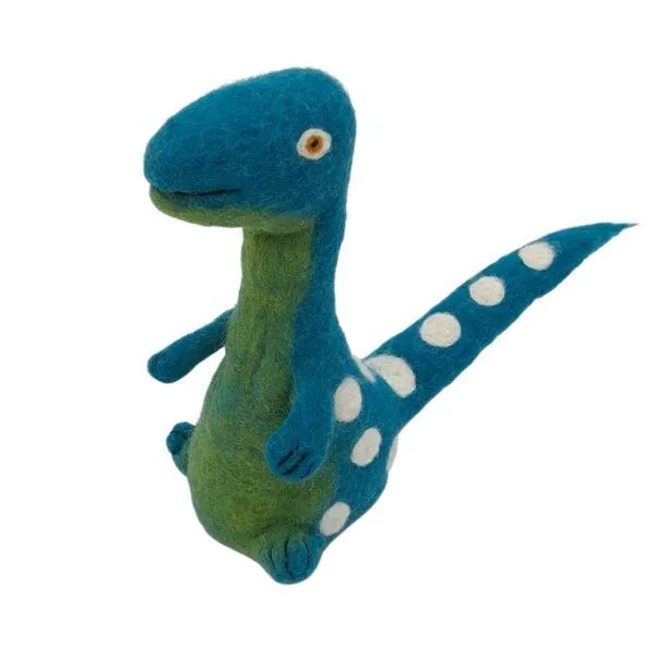 short'n'pietz short'n'pietz Dino als Filz Eierwärmer, Blau, – Produktbild 3 von 4