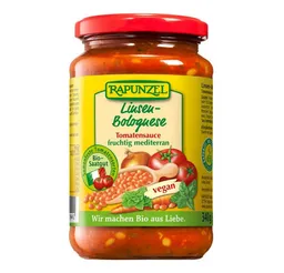 RAPUNZEL RAPUNZEL Saucen Tomatensauce Linsen-Bolognese 325ml – Produktbild 1 von 1