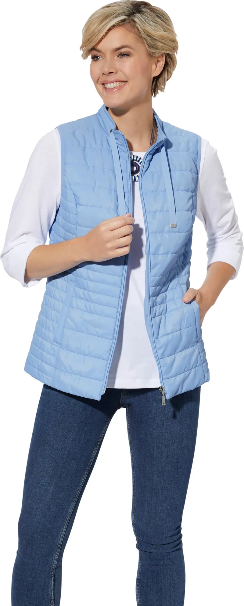 Witt Steppweste, Eisblau, – Produktbild 2 von 2