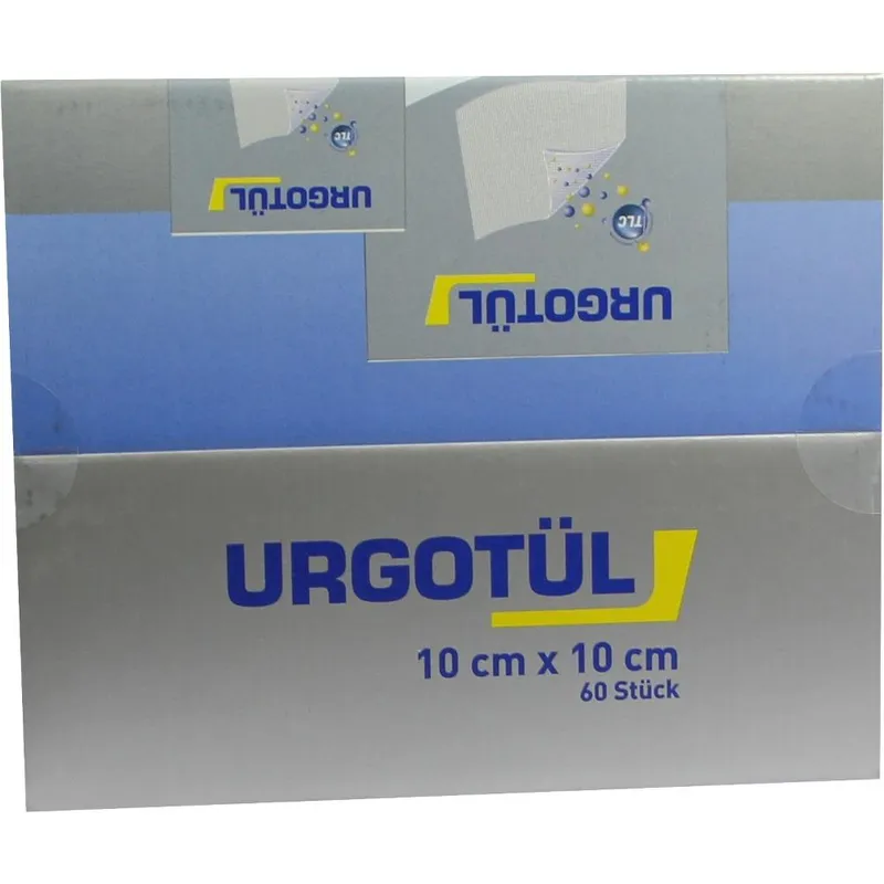 Urgo URGOTÜL 10x10 cm Wundgaze Spender 60 St Wundgaze – Produktbild 1 von 1