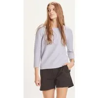 KnowledgeCotton Apparel KnowledgeCotton Apparel Strickpullover Myrthe mit U-Boot Ausschnitt - aus Biobaumwolle – Produktbild 1 von 1