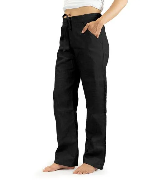 SCHAZAD Leinenhose ESSENTIAL von SCHAZAD, Schwarz, – Produktbild 2 von 4
