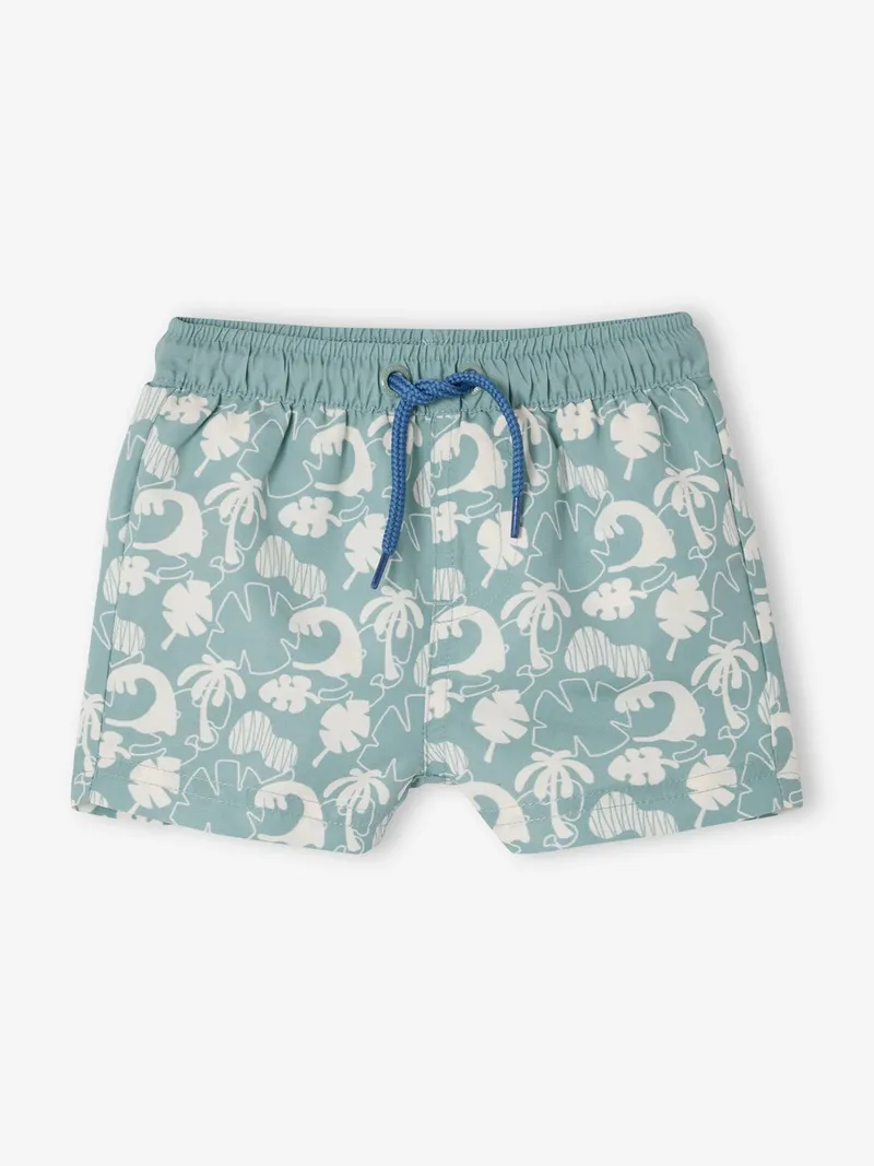 Vertbaudet Jungen Baby Badehose salbei, Salbeigrün, – Produktbild 1 von 3
