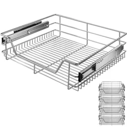 Casaria® Teleskopschublade 4er-Set 60cm Schrankbreite Außenmaß – Produktbild 1 von 1