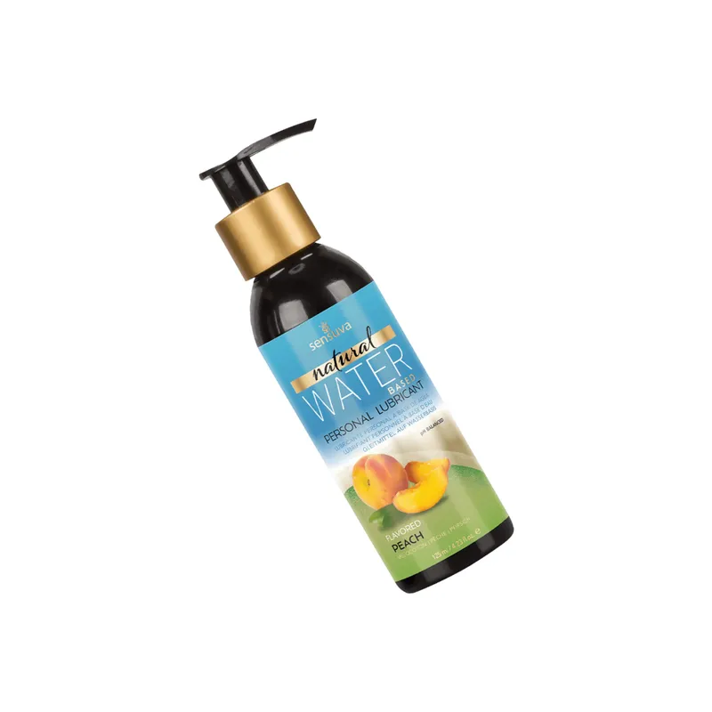 Sensuva Lubes - Natural Water-Based Lubricant Peach, 125 ml – Produktbild 1 von 1