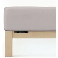 Schlafgut Schlafgut Spannbettlaken Soft Contact - 100% Biobaumwolle - wärmend, Sand mid, – Produktbild 1 von 1