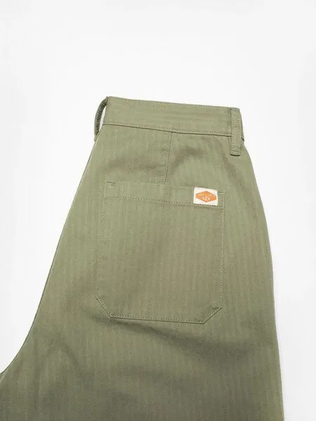 Nudie Jeans Nudie Jeans Wendy Herringbone Pants, Pale green (hellgrün), – Produktbild 4 von 4