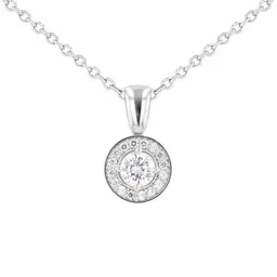 Eppi Eppi Halo-Anhänger mit Moissaniten und Diamanten Merryn – Produktbild 1 von 1