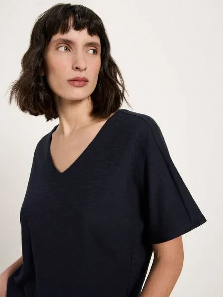 LANIUS LANIUS Shirt (GOTS) aus Bio-Baumwolle, Midnight, – Produktbild 1 von 4