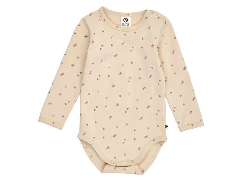 Müsli by Green Cotton Müsli by Green Cotton Langarmbody 86, Braun, – Produktbild 1 von 1