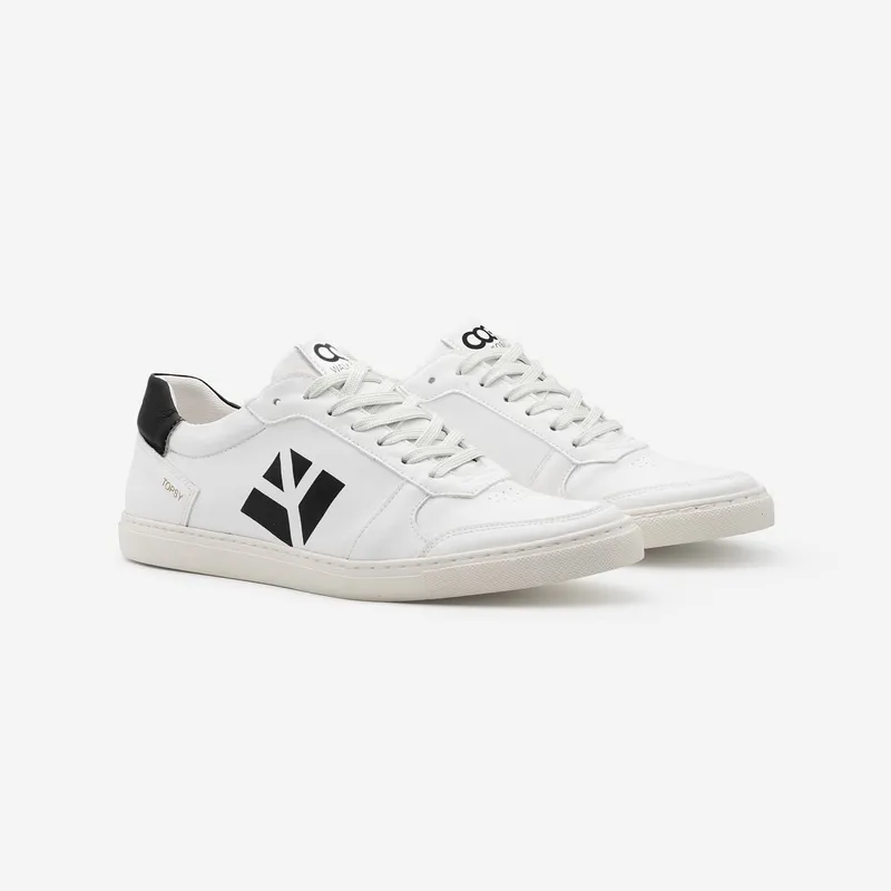 COG COG Damen vegan Sneaker Topsy Weiß, Schwarz, – Produktbild 2 von 2