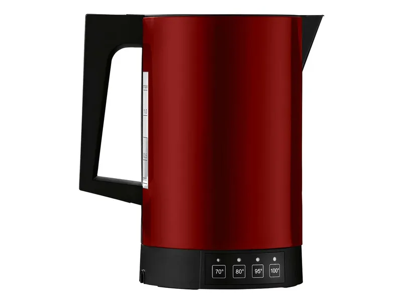 ritter ritter Wasserkocher "fontana 5", 1,1 Liter, mit Temperaturwahl, Rot, – Produktbild 1 von 1