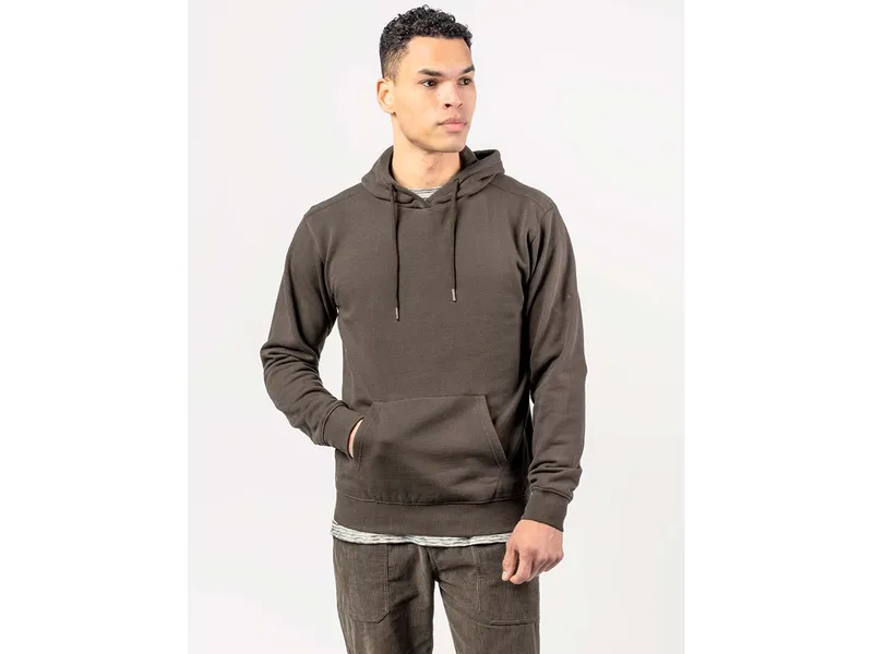 Living Crafts Living Crafts Bio-Herren-Oversized-Hoodie 'SASSO', Walnut, – Produktbild 1 von 1