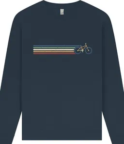Spreecult Spreecult Retro Fahrrad - Unisex Sweatshirt - Bio und Fair - Bike – Produktbild 1 von 1