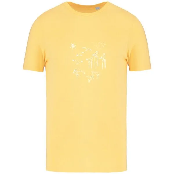 Greenspired Greenspired Basic Bio T-Shirt Nr.4 Coastal Life 155g/m² XXS - 4 XL, Pineapple, – Produktbild 1 von 1
