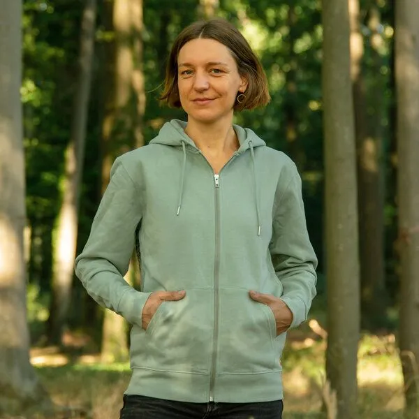 Cmig Cmig Birken Kapuzenjacke unisex, Aloe (türkis), – Produktbild 7 von 8