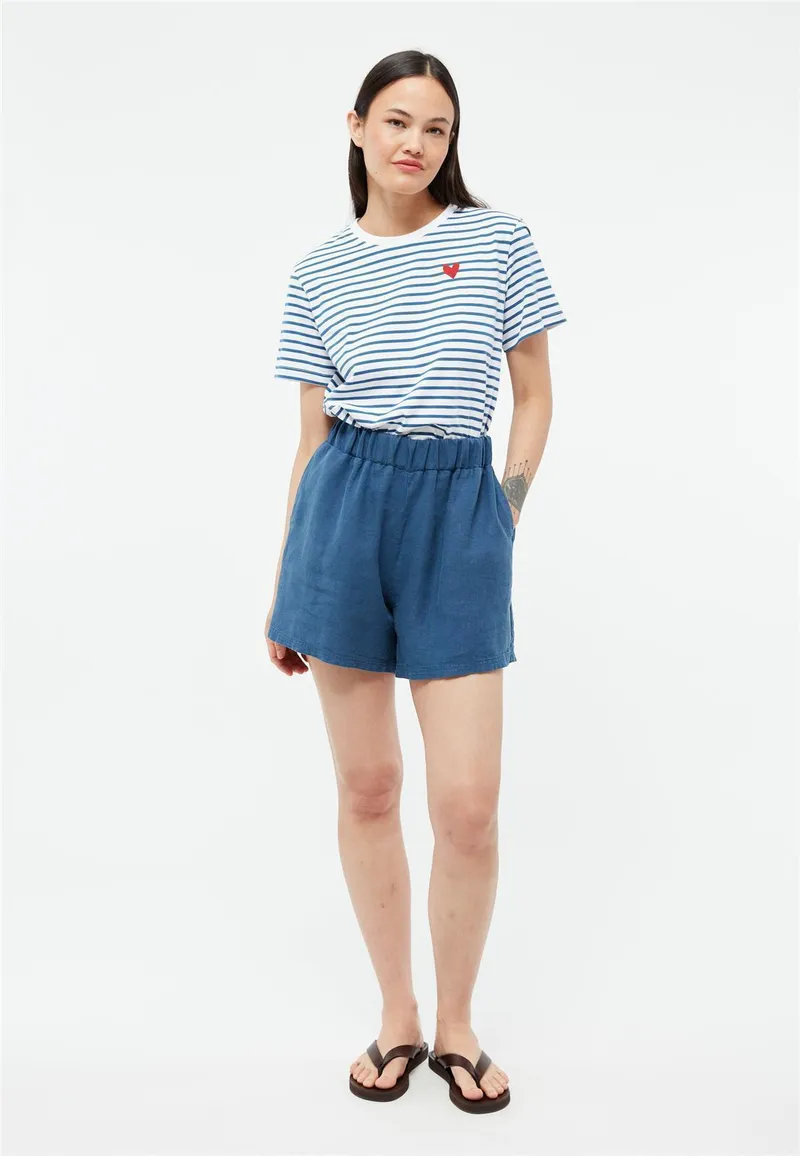 Givn Berlin Leinen Shorts Modell: Clementine, Blazing blue, – Produktbild 1 von 1