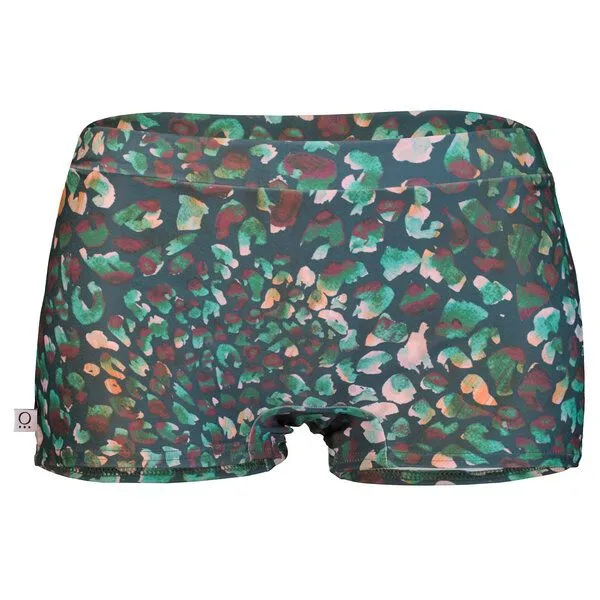 Frija Omina Frija Omina Recycling Damen-Badeshorts Isi Muster, Juvel smaragd (grün), – Produktbild 1 von 2