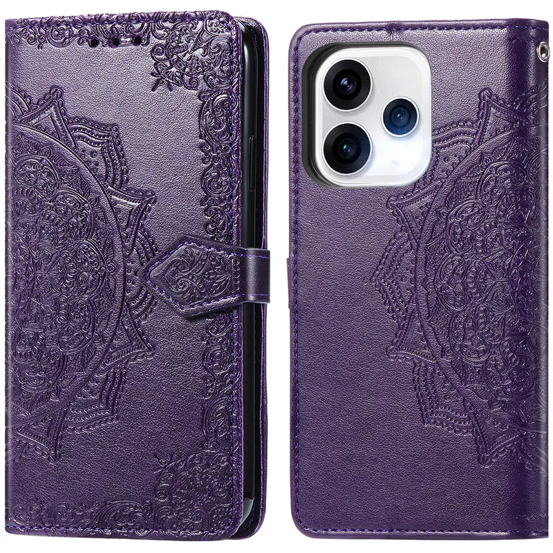 imoshion imoshion Mandala Klapphülle für das Oppo Reno15 (5G), Lila, – Produktbild 1 von 1