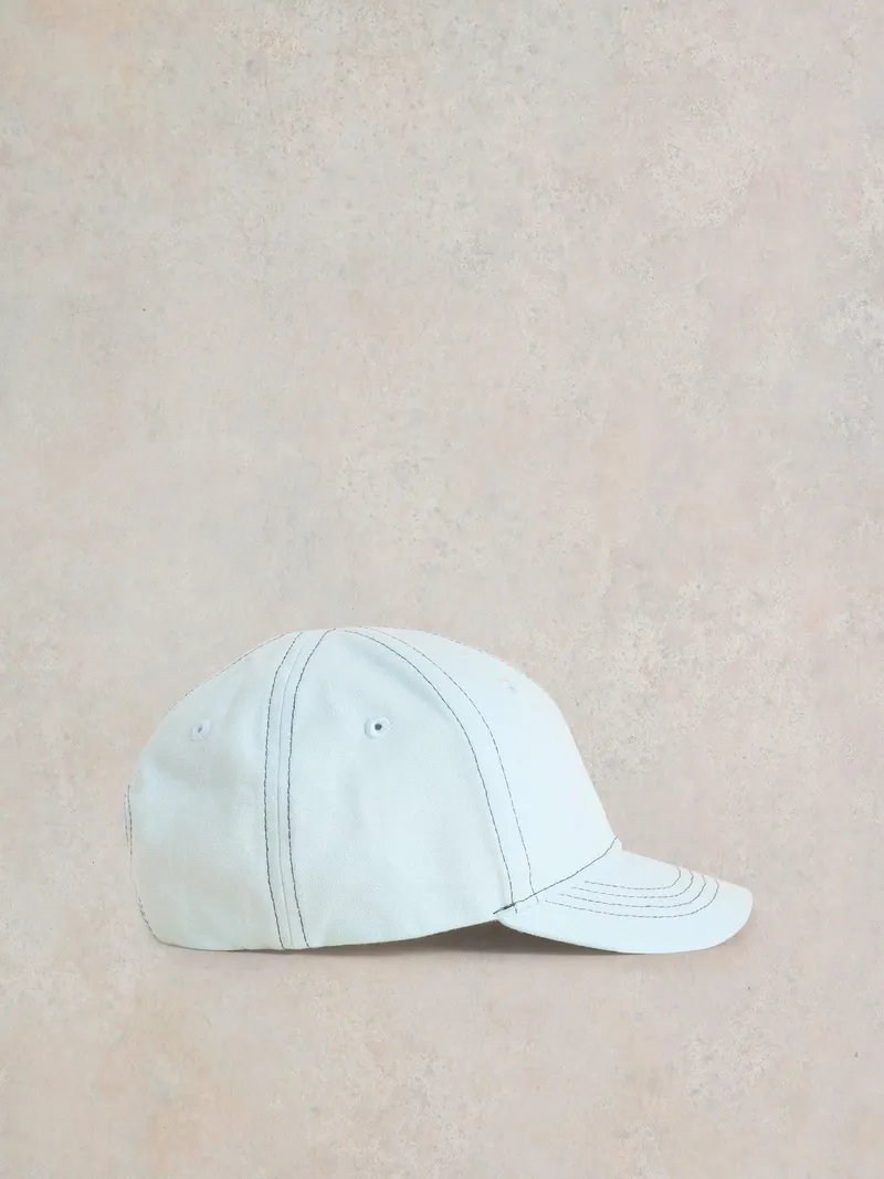 White Stuff Casquette pour garçons - S/M, Blau, – Produktbild 3 von 4