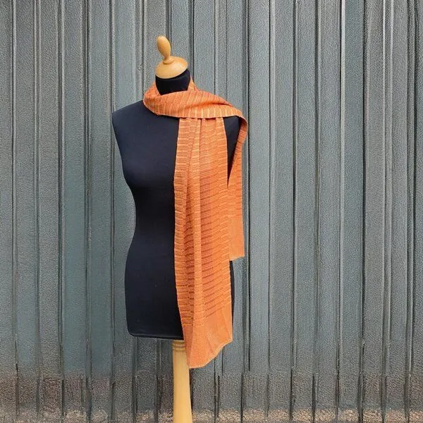 Dragolina Dragolina Mie Meh Schal, Orange, – Produktbild 3 von 3
