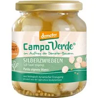 Campo Verde Campo Verde Bio-Silberzwiebeln, süß-sauer eingelegt, 340 g – Produktbild 1 von 1