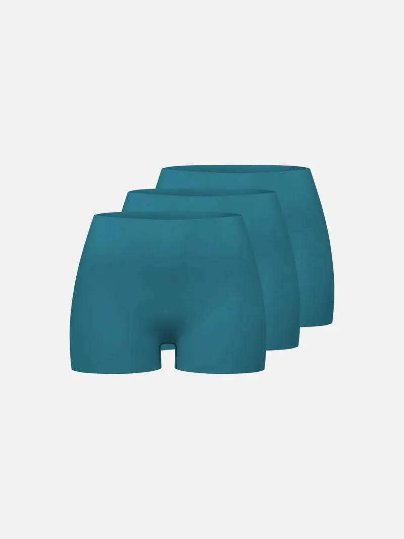 erlich textil erlich textil Light Touch Panty im 3er Pack aus weichem Modal, made in Europe, Tiefseeblau, – Produktbild 2 von 6