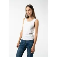 MELA Tanktop VANITA | von MELA | Fairtrade & GOTS zertifiziert, Weiss, – Produktbild 1 von 1