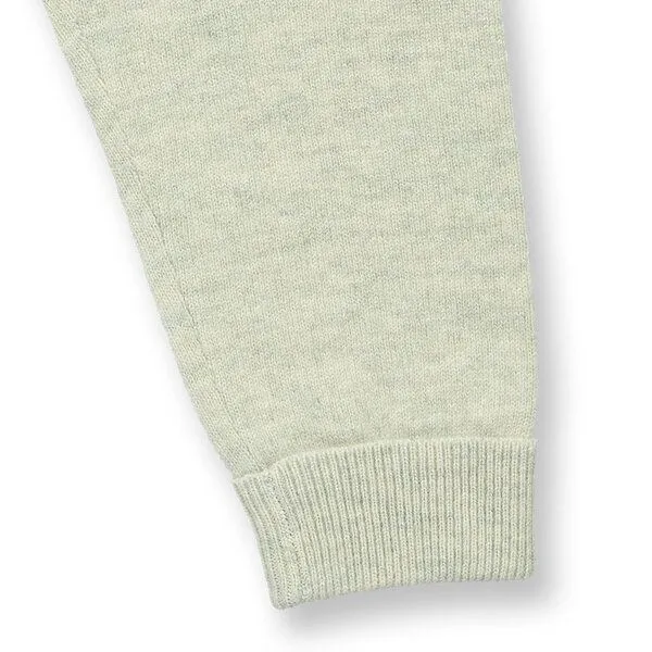 Sense Organics Sense Organics Baby Strickleggings aus Merinowolle, Modell PABLO, Lindgrün melange, – Produktbild 4 von 4