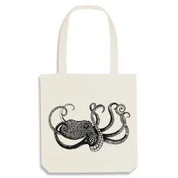 LIGARTI LIGARTI Jutebeutel – Oktopus – Produktbild 1 von 1