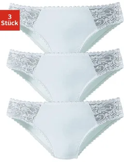 petite fleur by Lascana Jazz-Pants Slips weiß – Produktbild 1 von 1