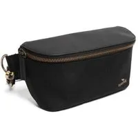 Sperling Sperling Bauchtasche "Casual" aus recyceltem PET & Kork mit Innenaufteilung, Raven midnight (schwarz), – Produktbild 1 von 1