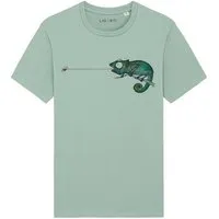 LIGARTI LIGARTI T-Shirt – Fliegenfänger, Mintgrün, – Produktbild 2 von 5