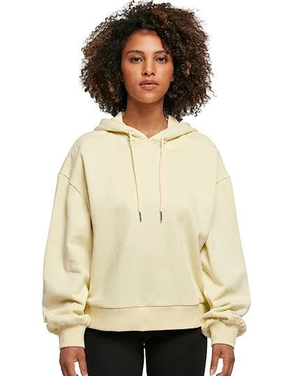 Build Your Brand Build Your Brand Ladies´ Organic Oversized Hoody flauschige Kapuze bis 5XL, Dusk rose (rosa), – Produktbild 3 von 4