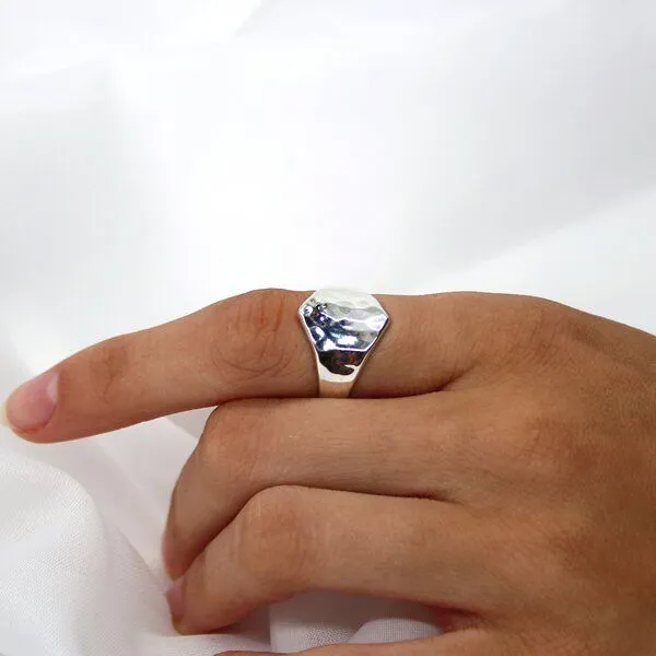 pakilia pakilia Ring "Rombo martillado" #8 – Produktbild 2 von 4