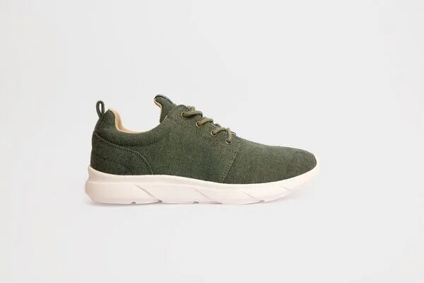 8000Kicks 8000Kicks Explorer V2 Dunkelgrün - Wasserdichte Hanfschuhe – Produktbild 1 von 4