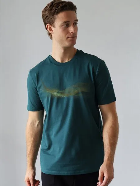 Kultgut Kultgut Artdesign - Biofair Klassik Shirt / Odem, Grün, – Produktbild 2 von 4