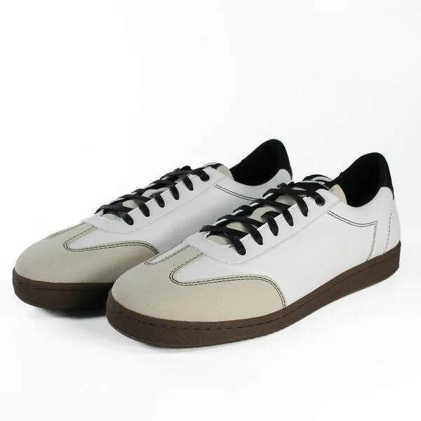Fairticken Fairticken Vegane Retro Unisex Sneaker SETUBAL, Weiß, – Produktbild 1 von 4